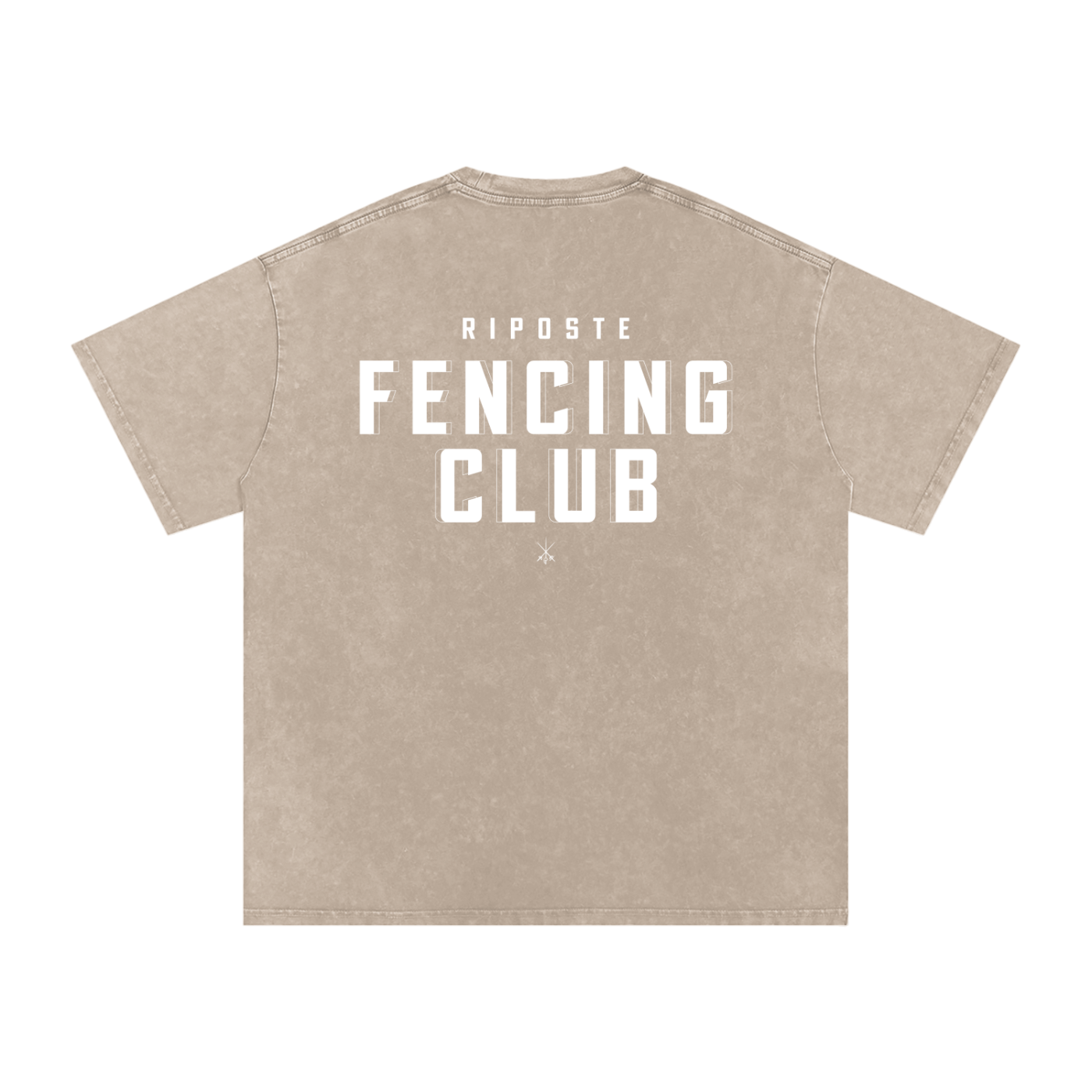 Riposte Fencing Club | Drop 001 Snow-Wash Oversized Tee