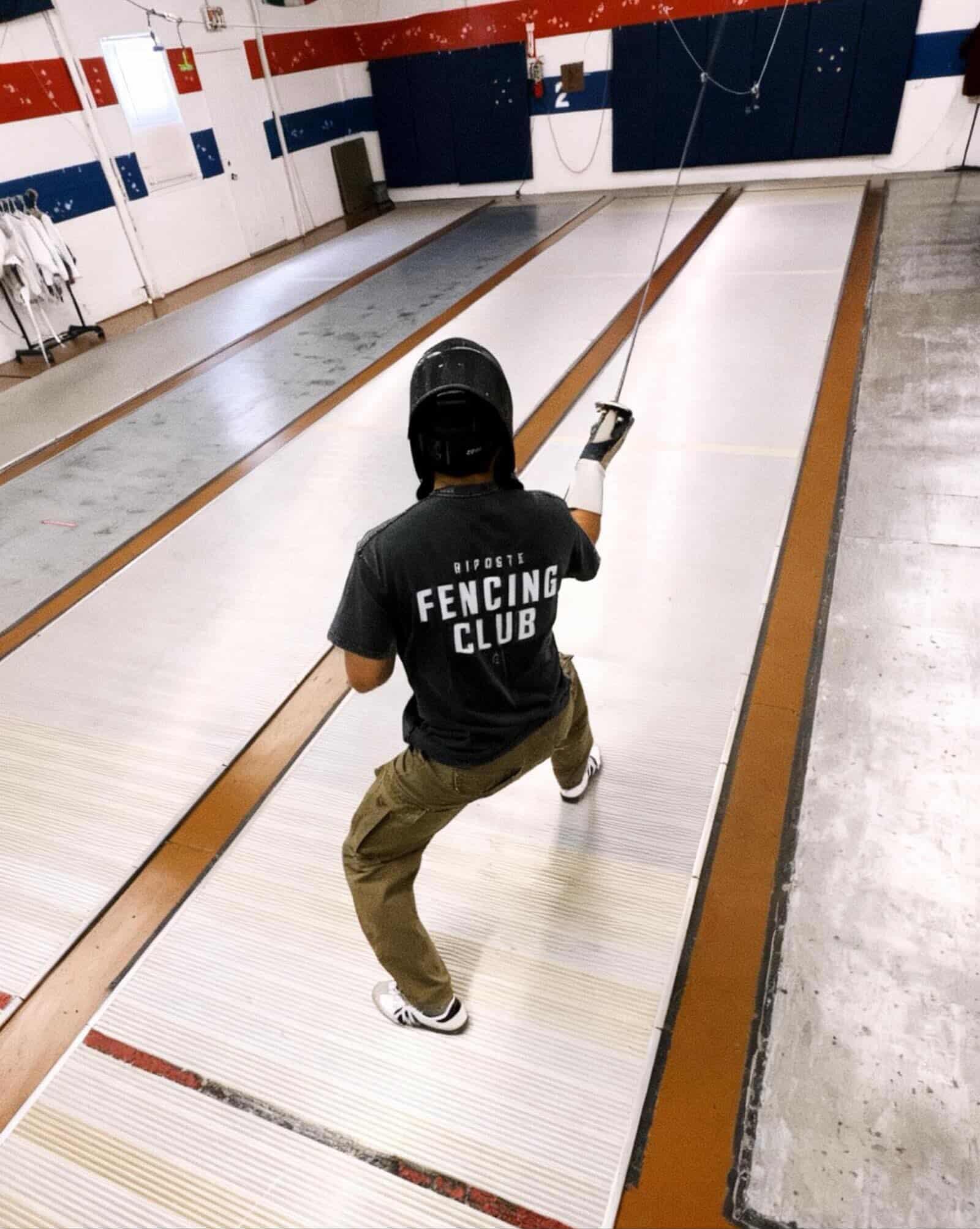 Riposte Fencing Club | Drop 001 Snow-Wash Oversized Tee